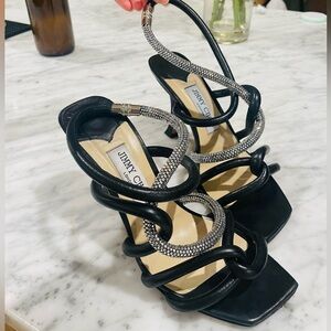 Jimmy Choo
Lonnie 90 Leather Sandal